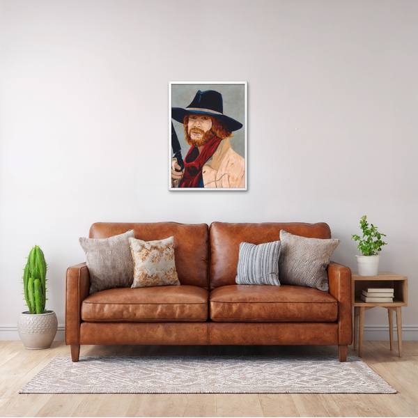 Original artwork by Deb Penk displayed in a contemporary interior