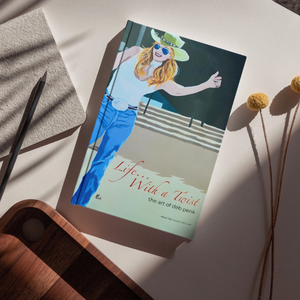 Coffee table art book by Deb Penk featuring her original artwork