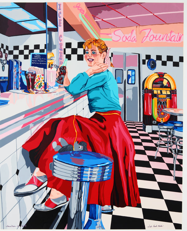 High-quality art print reproducing an original painting by Deb Penk