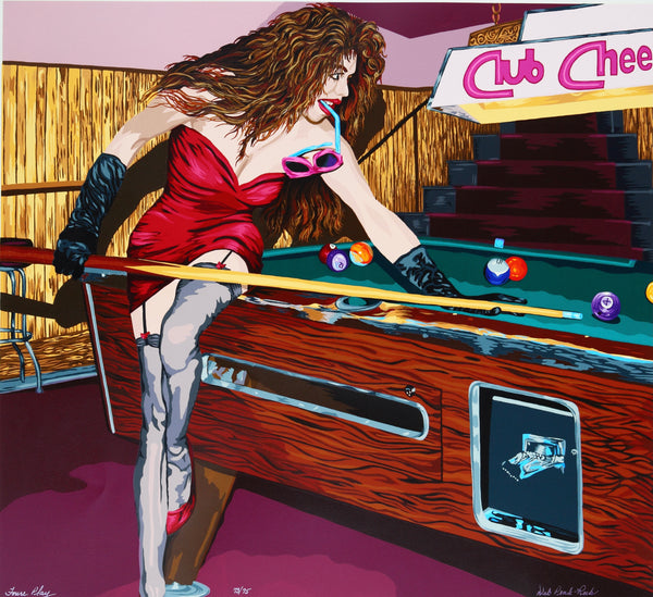 High-quality art print reproducing an original painting by Deb Penk