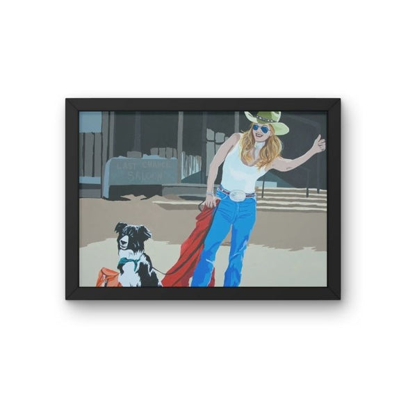 Original artwork titled “Movin On” by Deb Penk