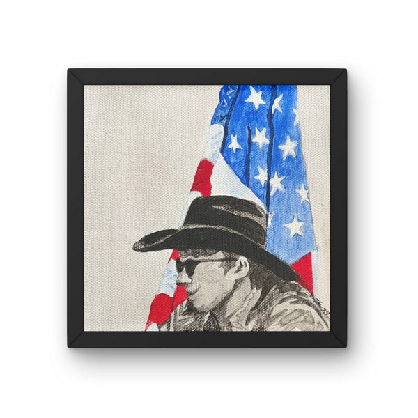 Original artwork titled “Our Country” by Deb Penk