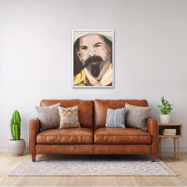 Original artwork by Deb Penk displayed in a contemporary interior