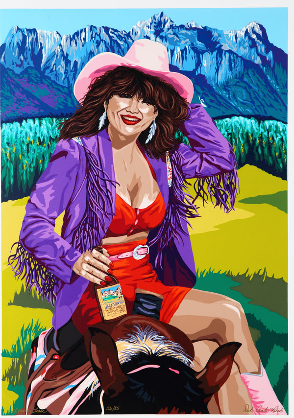 Reproduction artwork by Deb Penk capturing vibrant color and texture