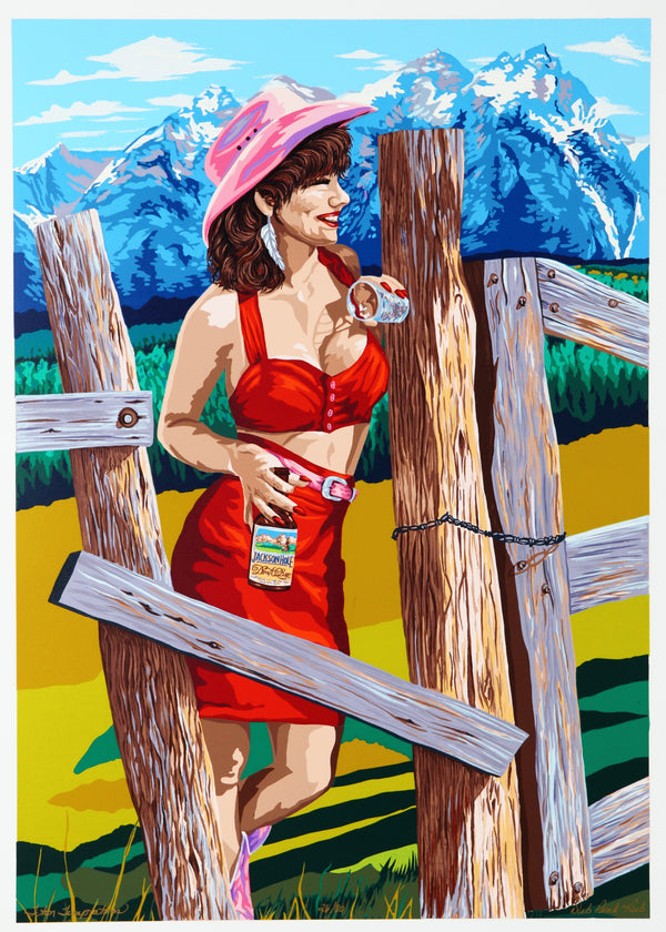 Reproduction artwork by Deb Penk capturing vibrant color and texture